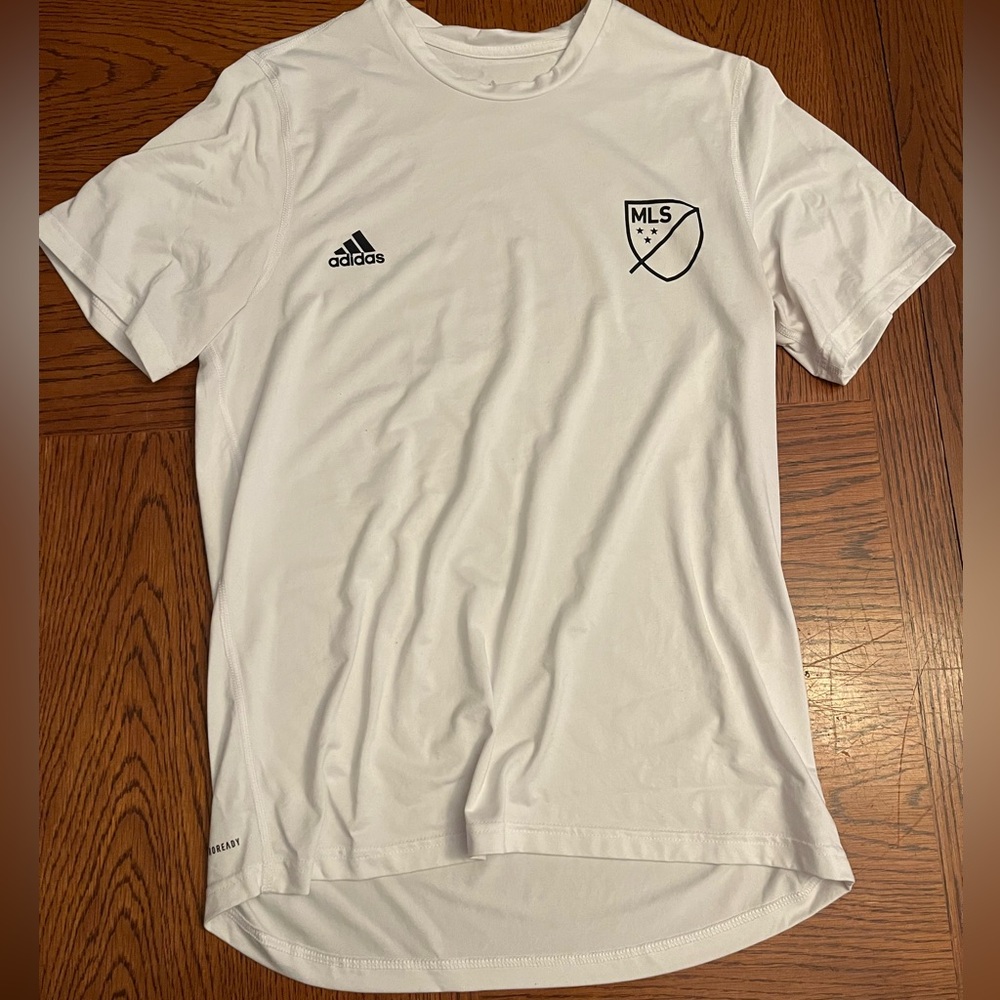 Adidas White Creator MLS Tee